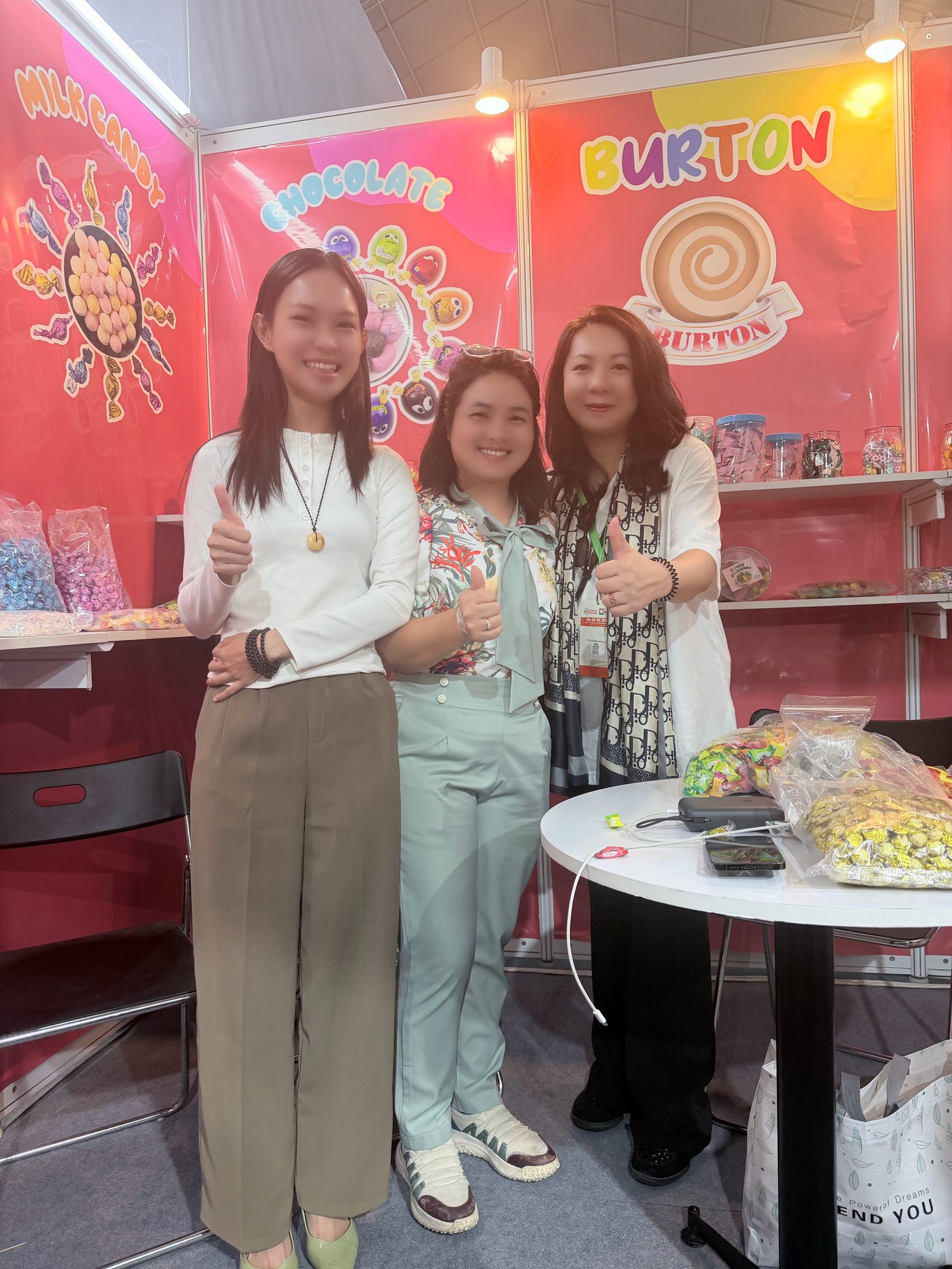 BURTON booth at Vietfood & Beverage 2026
