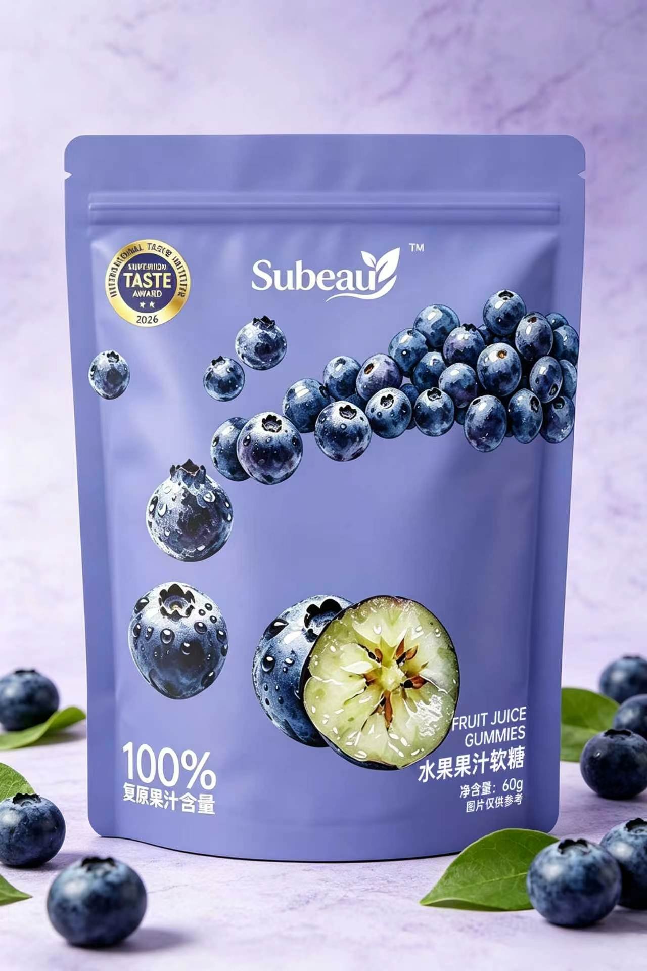 Custom private label fruit juice gummies - various shapes and flavors